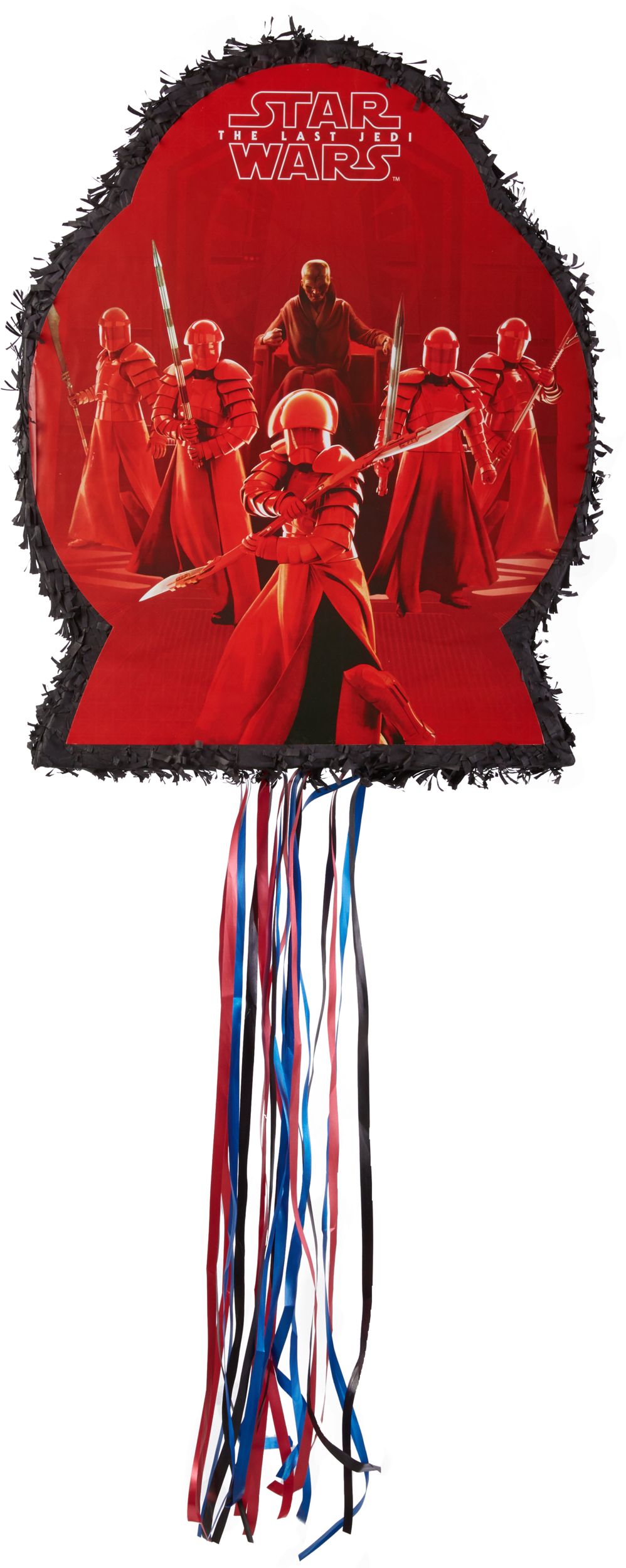 Pull String Star Wars 8 The Last Jedi Pinata Back_Flat