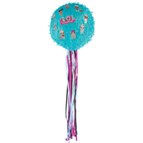 Pull String L.O.L. Surprise! Pinata Ball Front_Flat