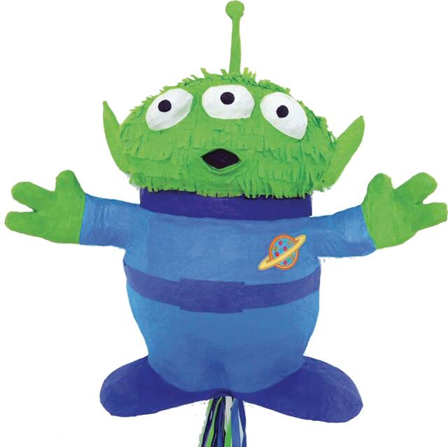 Pull String Toy Story 4 Alien Pinata Front_Flat