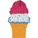 Giant Ice Cream Cone Pinata Front_Flat