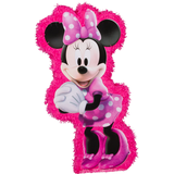 Hot Pink Minnie Mouse Pinata Front_Flat