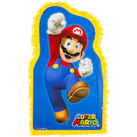 Pinata géante Super Mario Front_Flat