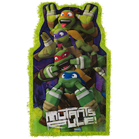 Pinata géante Tortues Ninja Front_Flat