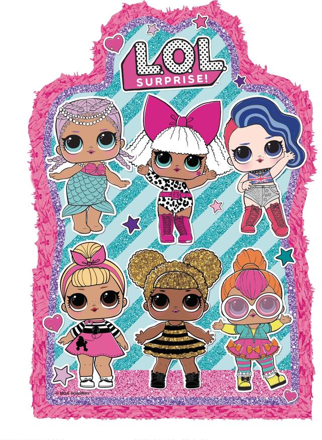 Giant L.O.L. Surprise! Pinata Front_Flat