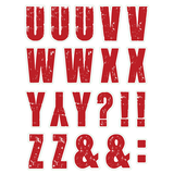 Rock On Personalized Banner Kit Overhead_Flat