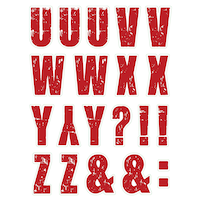 Rock On Personalized Banner Kit Overhead_Flat