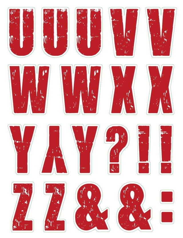 Rock On Personalized Banner Kit Overhead_Flat