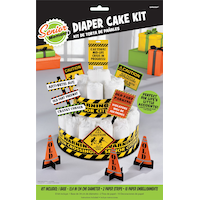 Adult Diaper Cake Decorating Kit Front_Flat