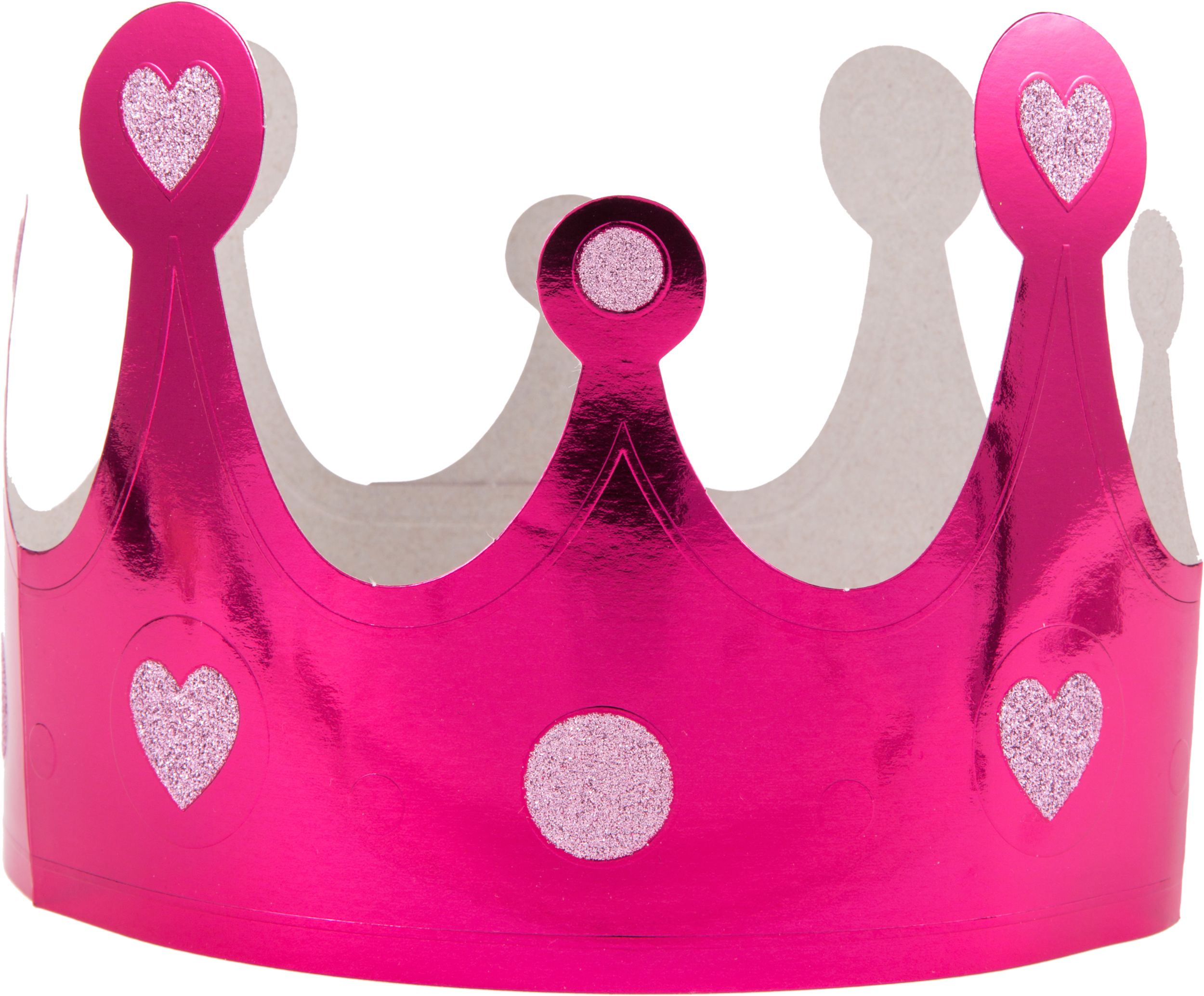 Couronnes pour dévoilement du sexe fille ou garçon, paq. 2 Front_Flat