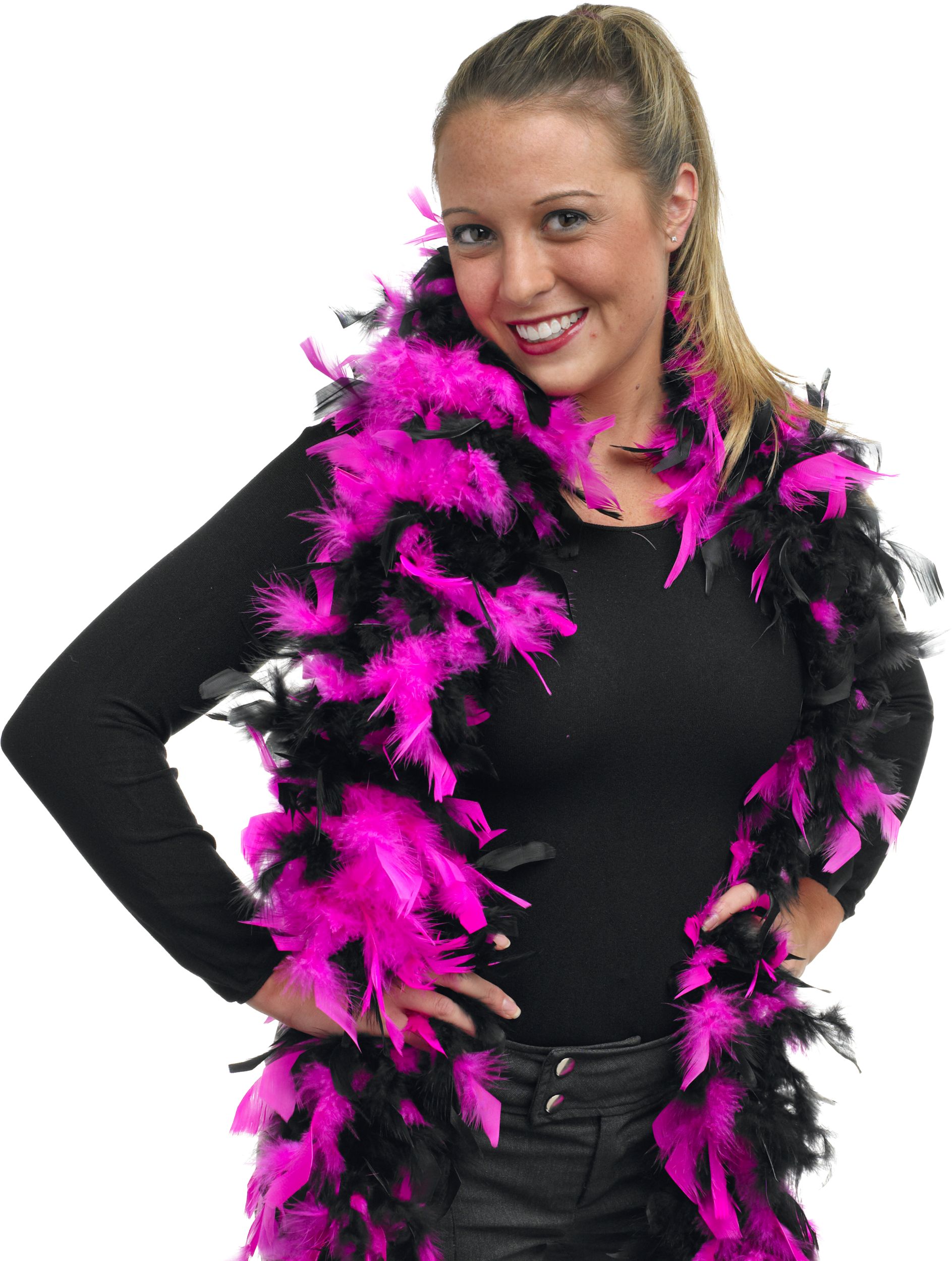 Sparkle Sweet 16 Feather Boa, 72-in Front_Angled_Right