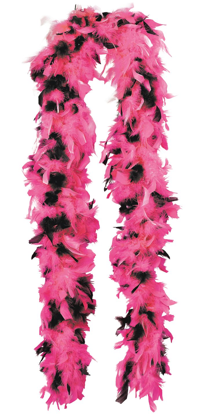 Sparkle Sweet 16 Feather Boa, 72-in Front_Flat
