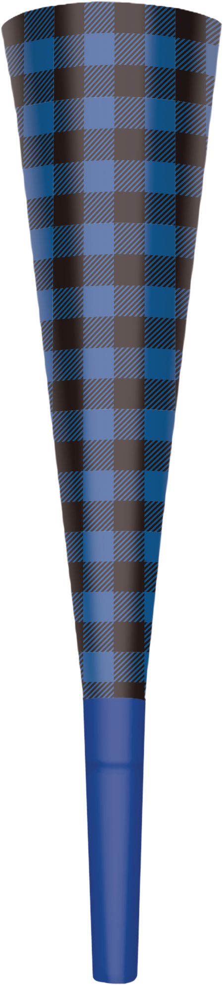 Vintage Happy Birthday Party Horns, 8-pc Back_Flat