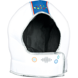 Casque d'astronaute en tissu Blast Off, blanc, taille unique, accessoire à porter pour les anniversaires Front_Flat