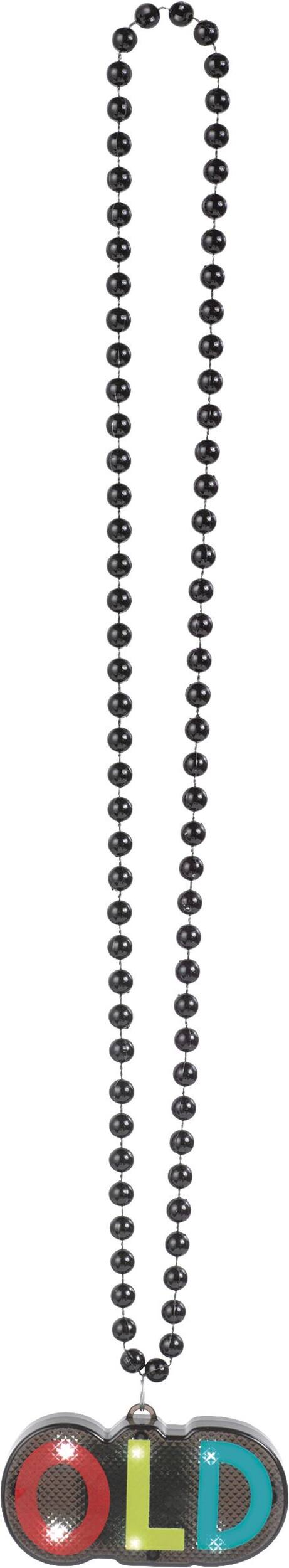 Light-Up Over the Hill Bead Necklace Front_Flat