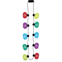 Collier lumineux 30e anniversaire multicolore Front_Flat
