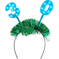 Light-Up 30th Birthday Head Bopper Front_Flat