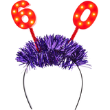 Light-Up 60th Birthday Head Bopper Front_Flat