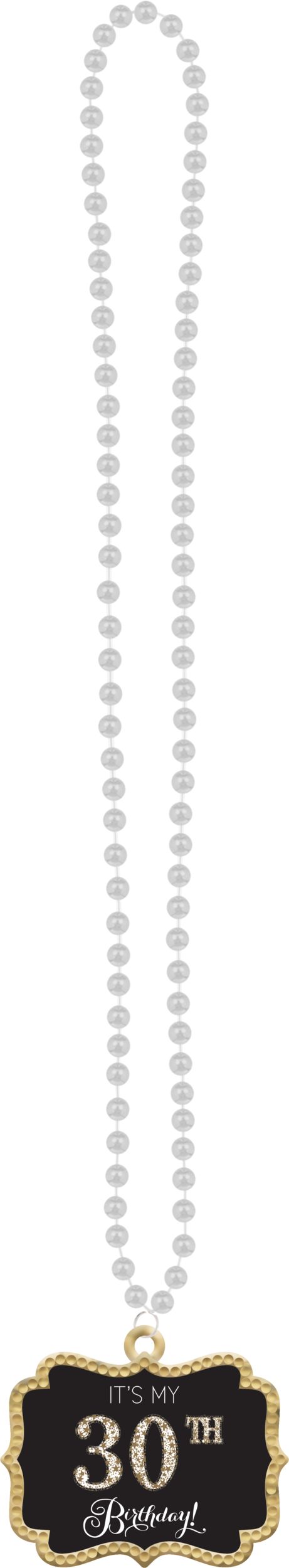 Sparkling Celebration Customizable Birthday Pendant & Bead Necklace Kit Overhead_Flat