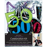 50th Birthday Accessory Kit, 6-pcs Front_Flat