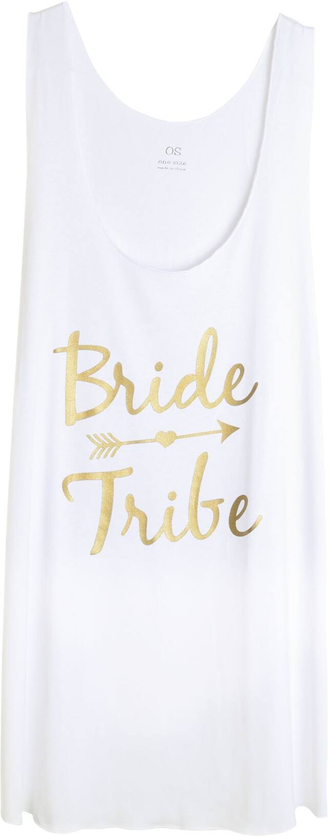 Bride Tribe Tank Top Front_Flat