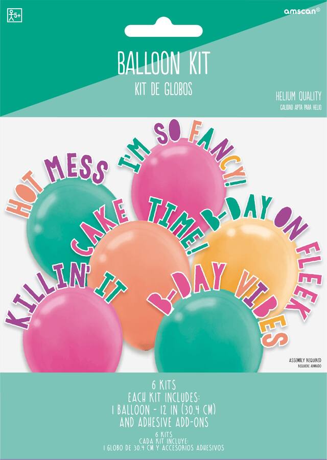 Young  Fab Balloon Decorating Kit, 60-pc Front_Flat