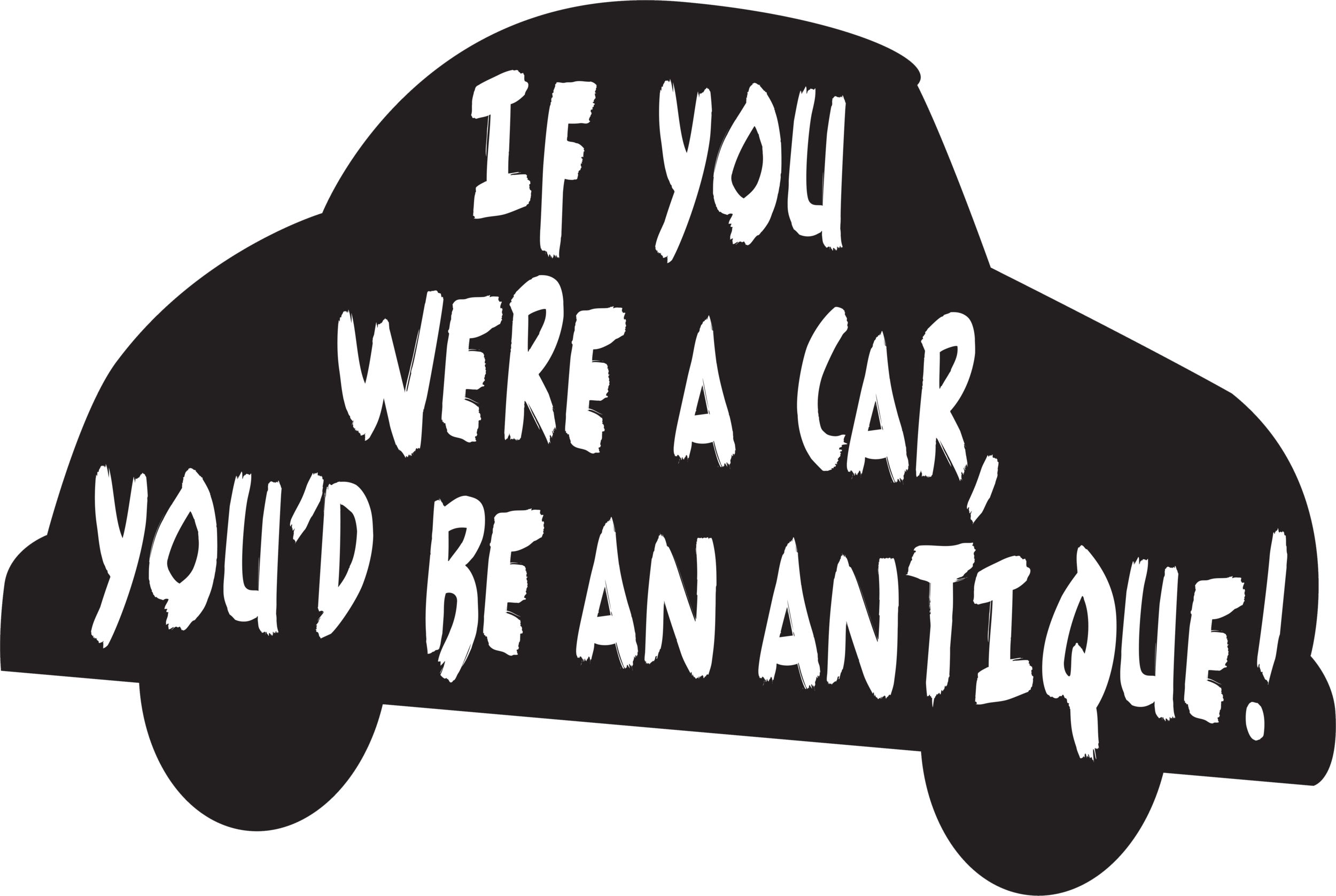 Over the Hill Vinyl Cutouts, 16-pc Front_Flat