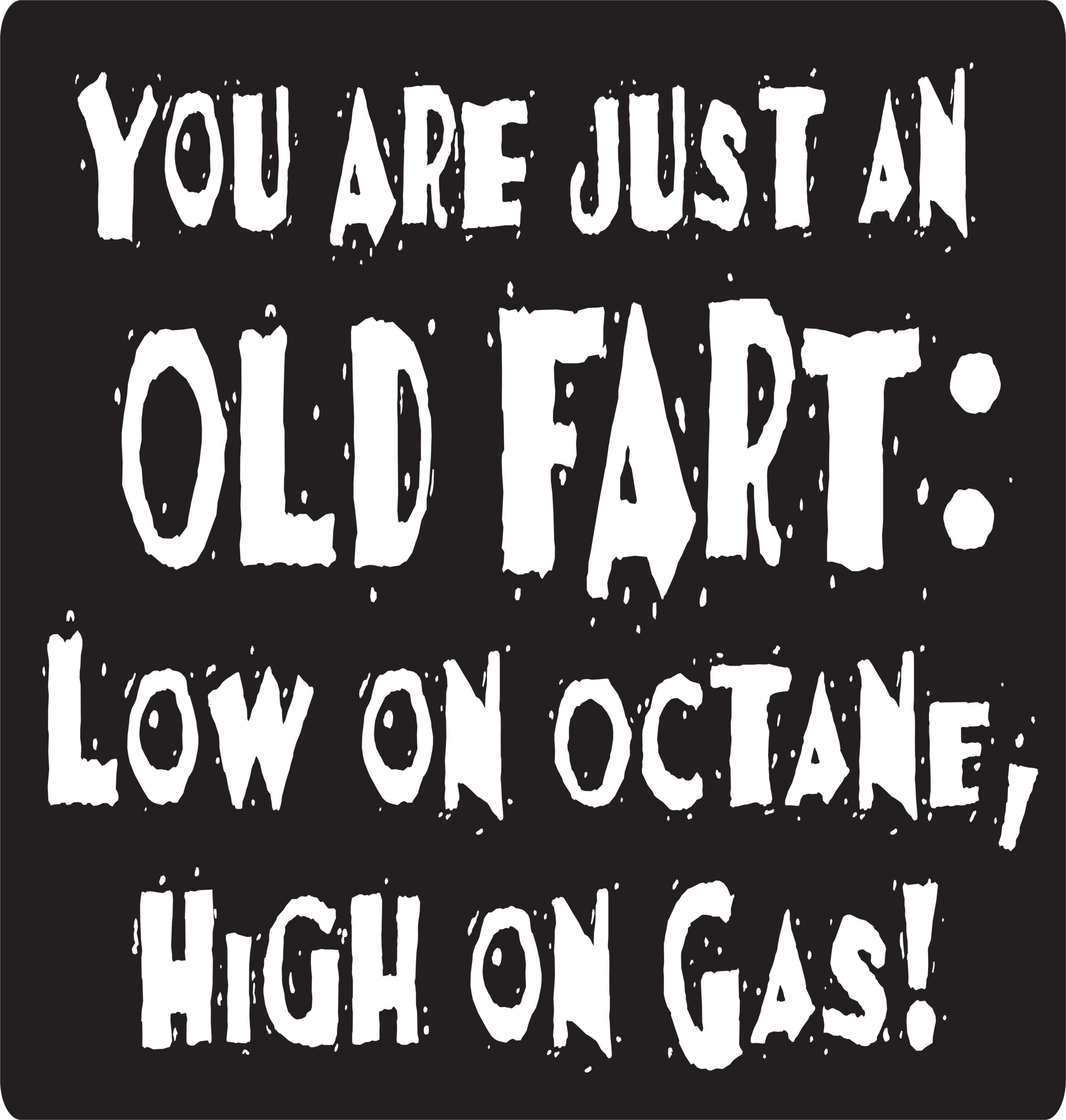 Over the Hill Vinyl Cutouts, 16-pc Front_Flat