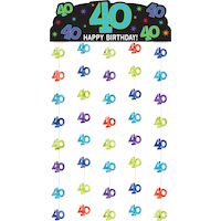 Rideau pour seuil de porte 40e anniv., La fête continue Front_Flat