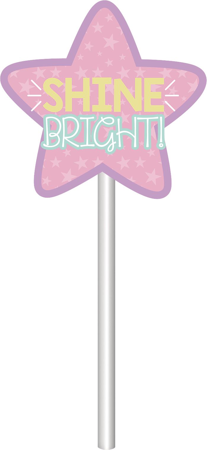 Unicorn Party Dessert Decorating Kit features Rainbows and Unicorns, 11-pc Front_Flat