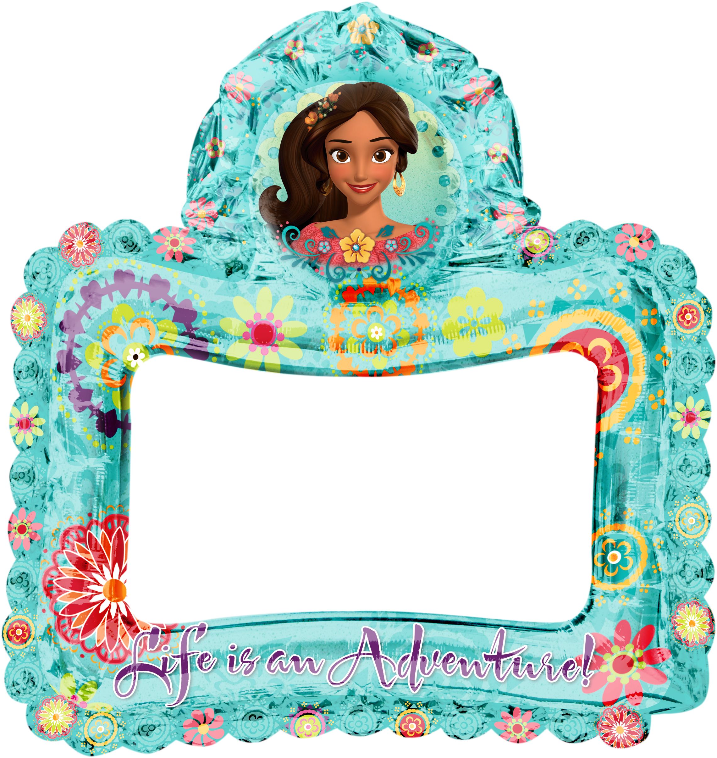 Inflatable Elena of Avalor Balloon Frame Front_Flat