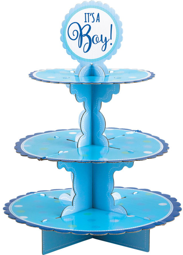 It's A Baby Shower Cupcake Stand Party City