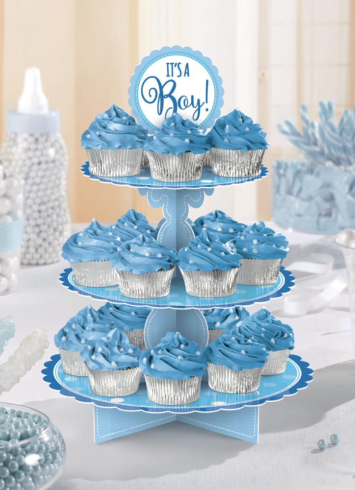 Baby shower top cupcake stand