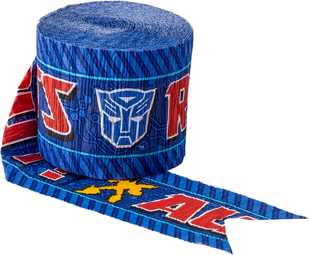 Transformers Crepe Streamer Party Decor - 30 Ft Long, Autobot Design, Birthday Party Supplies - View #11
