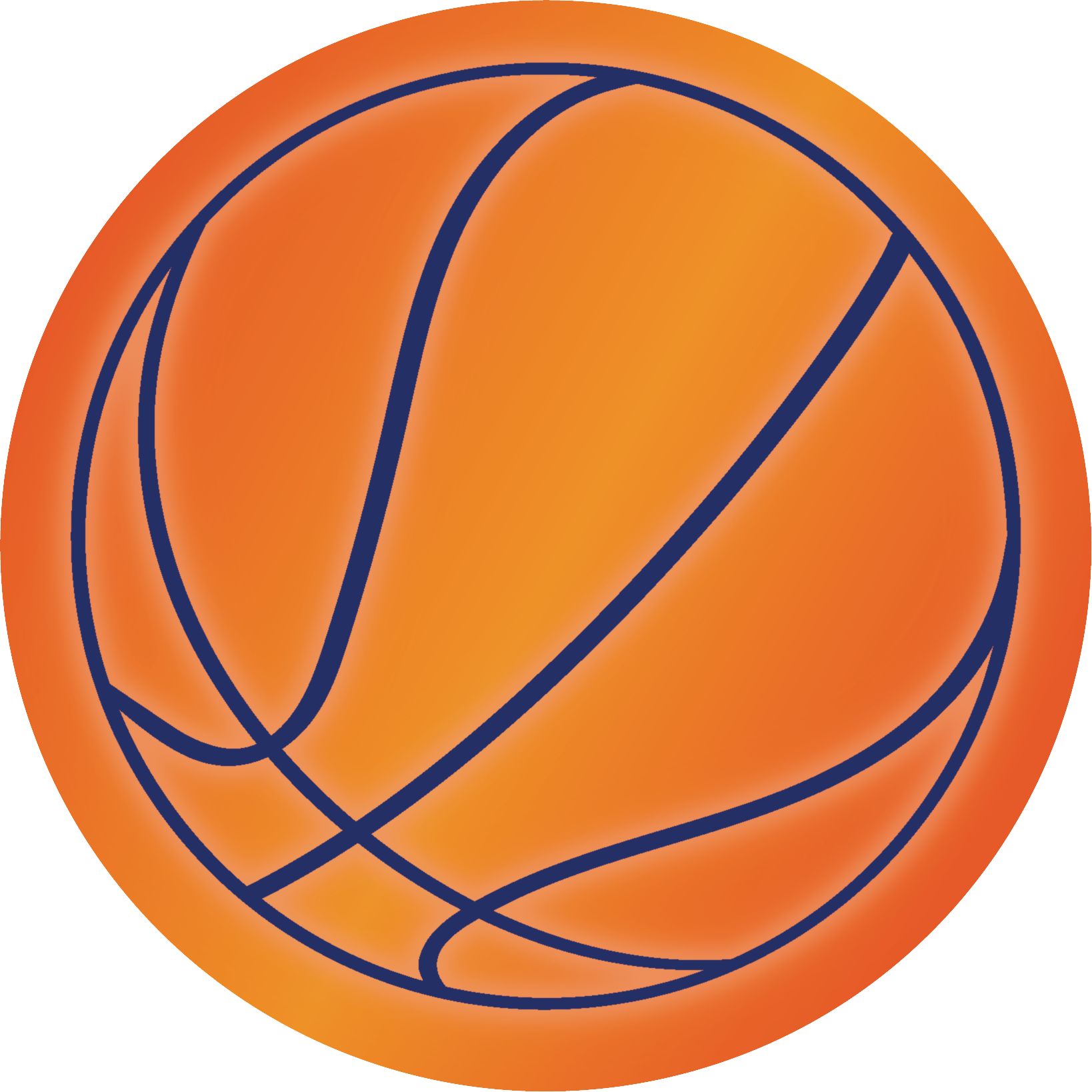 Birthday Baller Cardstock Cut-out Decorations for Sports-Themed Birthday Parties, 12-pc Front_Flat