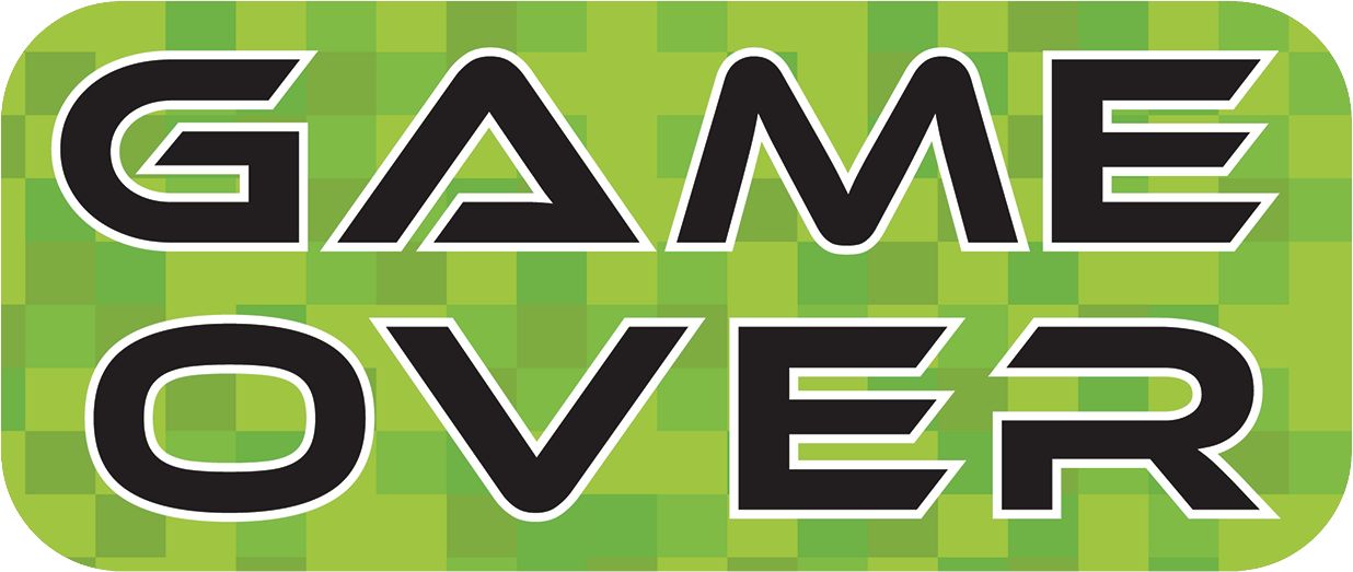 Level Up "Game On" Game Controller Table & Wall Cutout Decorations, Green/Black, 11-in, 12-pk, for Birthday Party Front_Flat