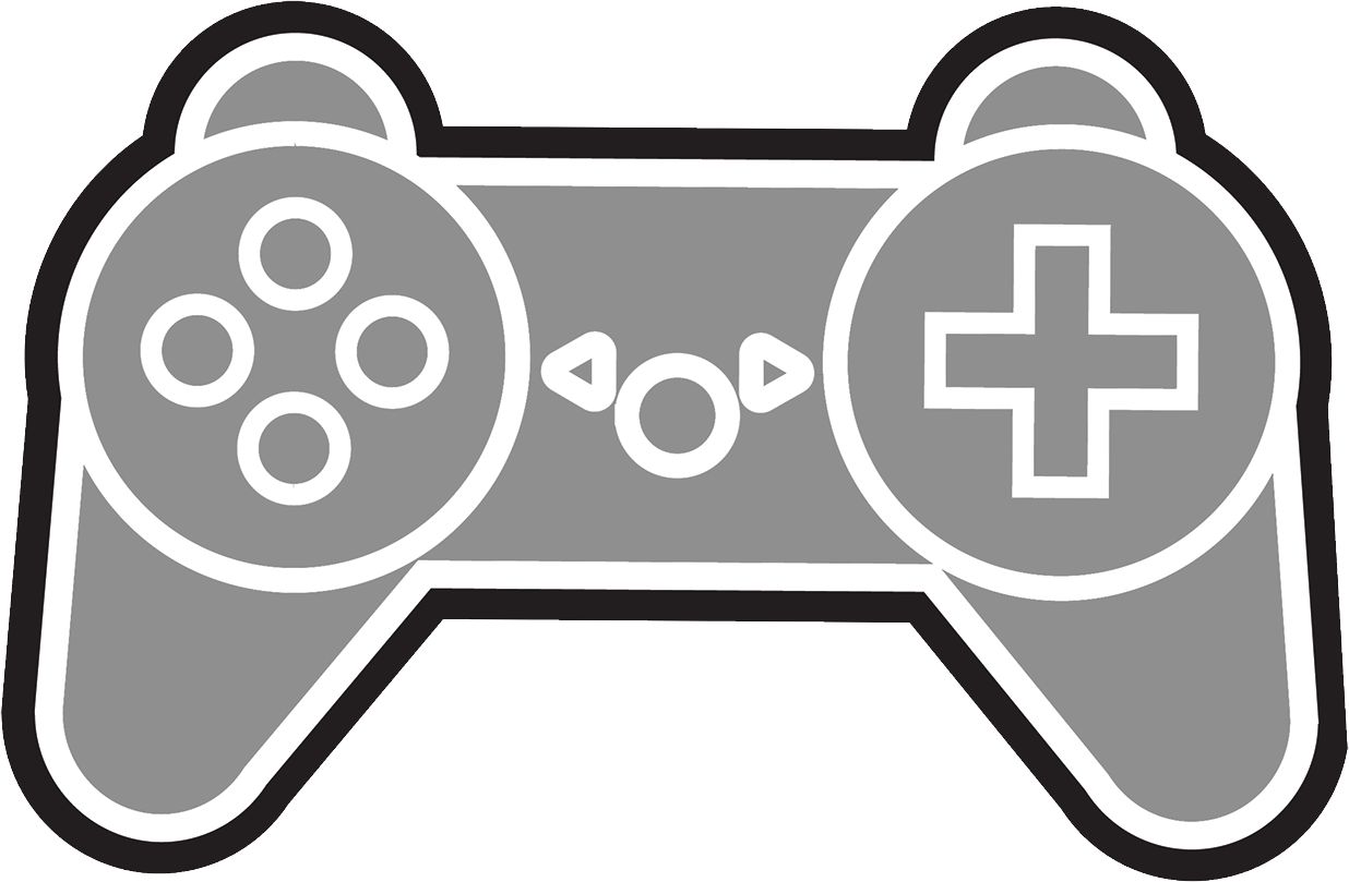 Level Up "Game On" Game Controller Table & Wall Cutout Decorations, Green/Black, 11-in, 12-pk, for Birthday Party Front_Flat