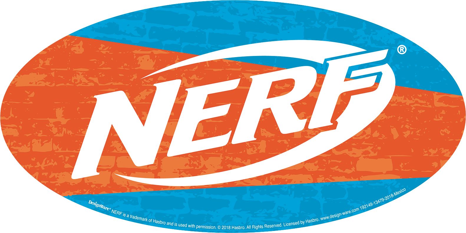 Découpes Nerf, 12 pièces Front_Flat