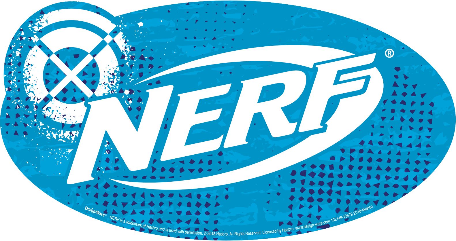 Découpes Nerf, 12 pièces Front_Flat