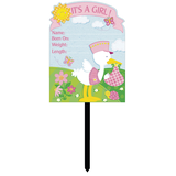 Piquet de jardin Bundle of Joy It's a Girl Front_Flat