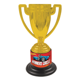 Hot Wheels "Winner's Circle" Trophy, Gold, Ages 3+ Front_Flat