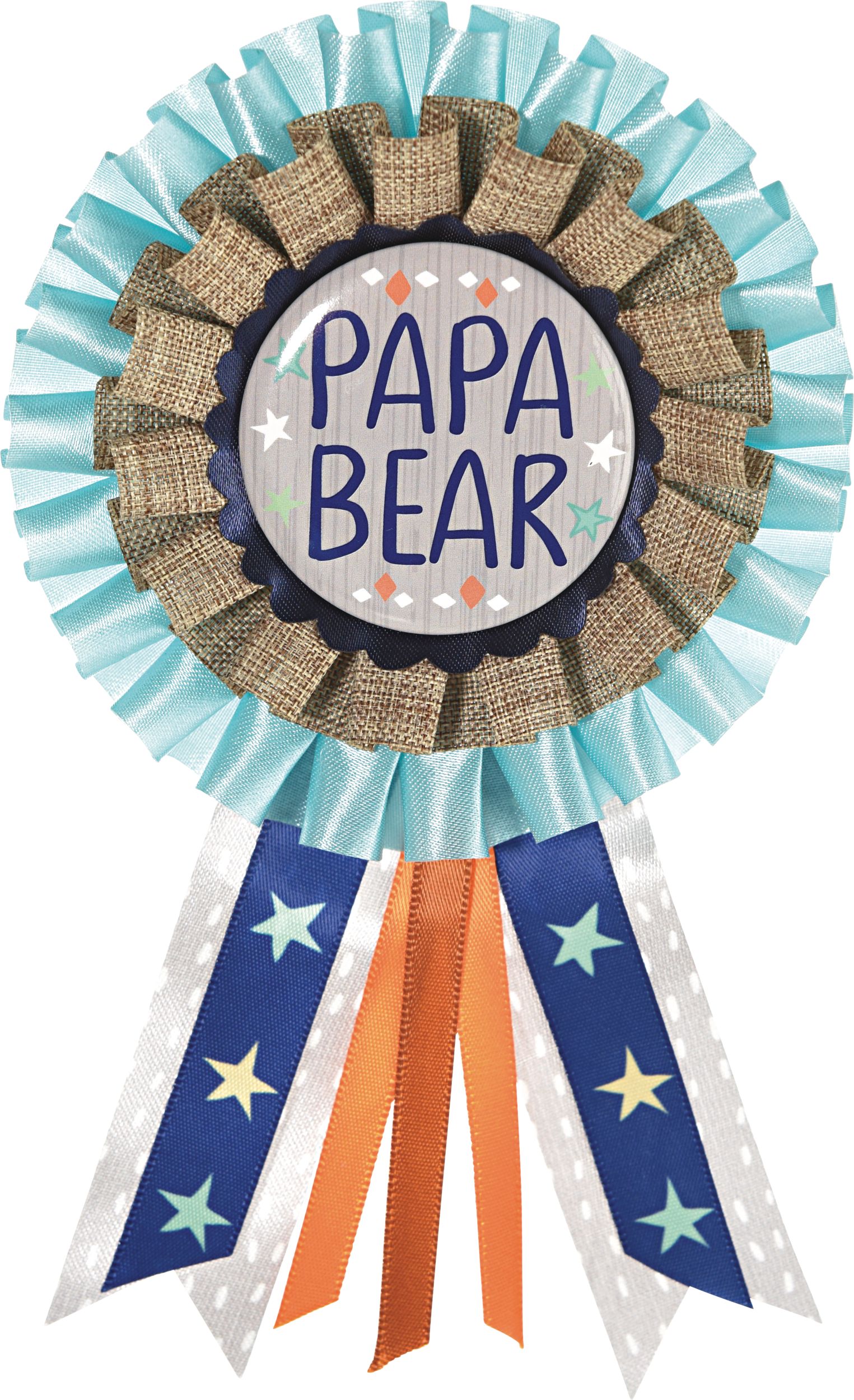 Papa Bear Award Ribbon Front_Flat