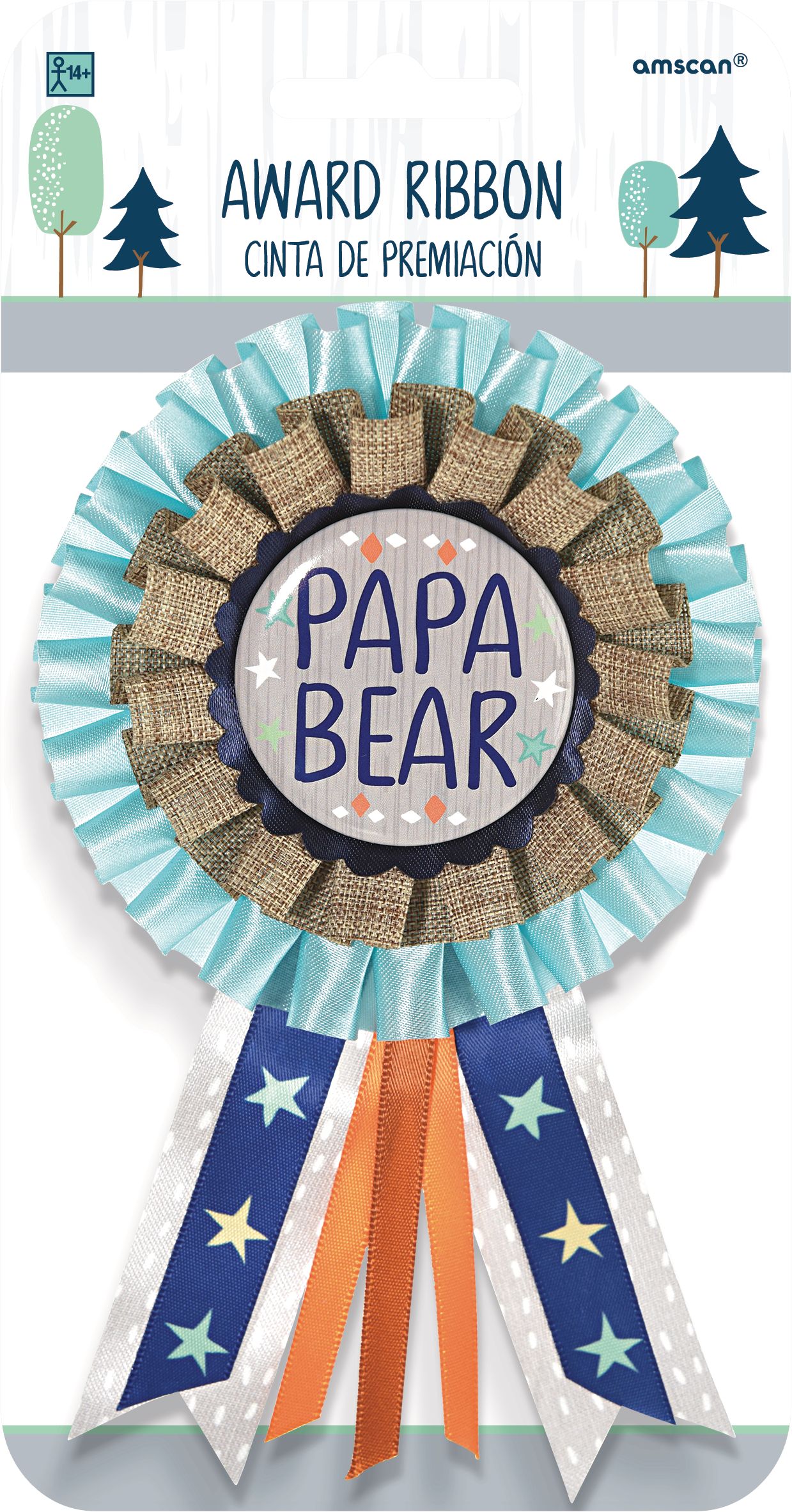 Papa Bear Award Ribbon Front_Flat