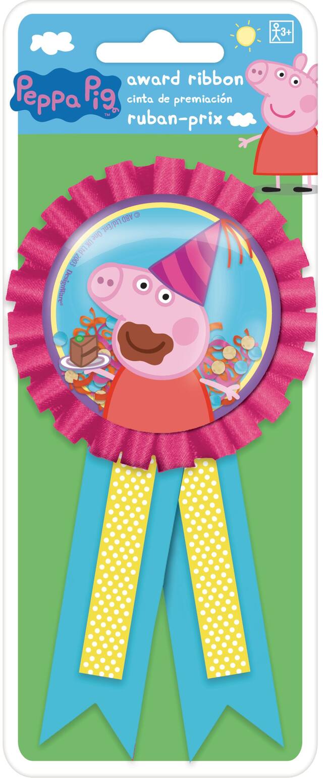 Ruban mérite Peppa Pig Front_Flat