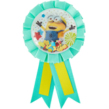 Ruban mérite pour fête d'anniversaire Les Minions, 3 an et plus Front_Flat