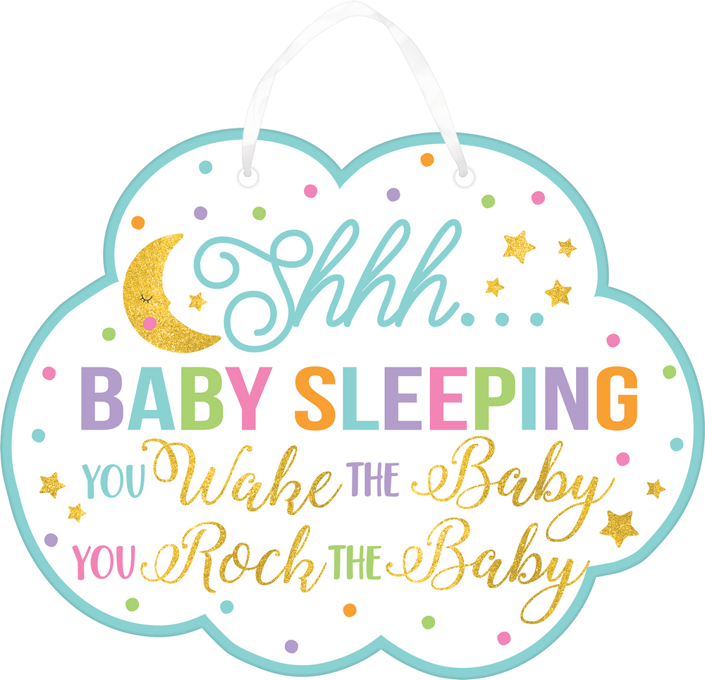 Glitter Baby Sprinkle Baby Shower Sign Canadian Tire