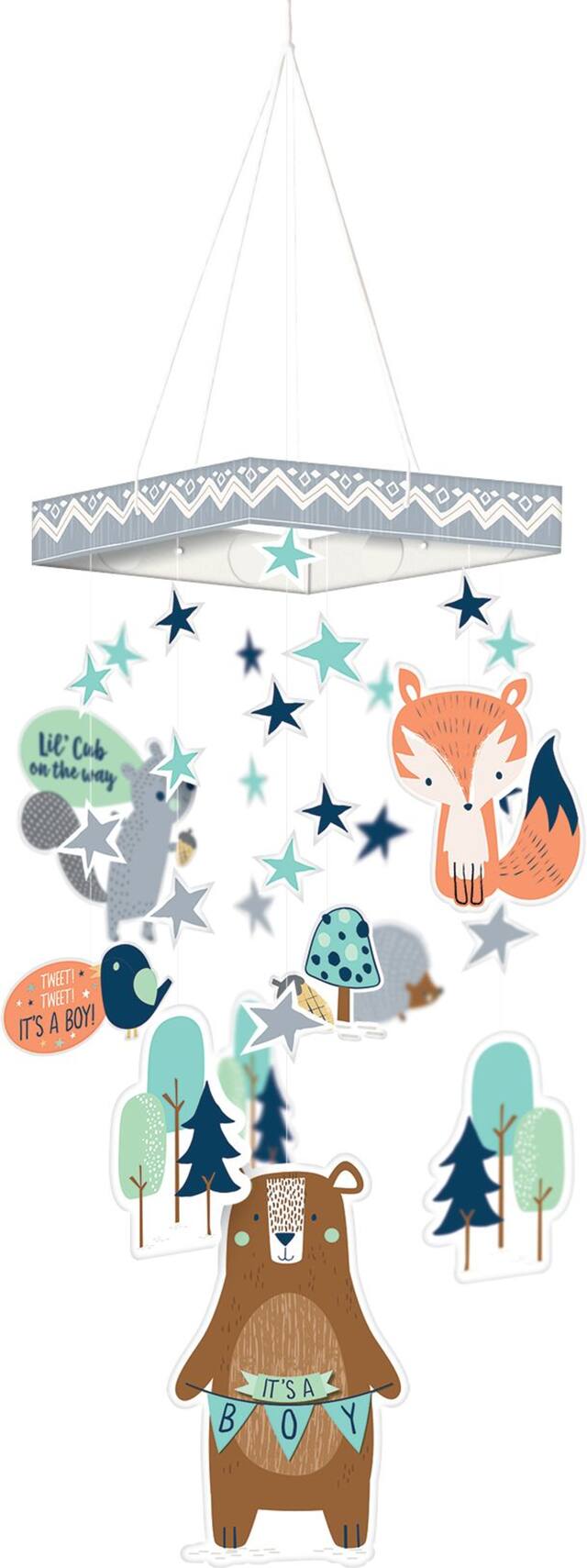 Can Bearly Wait Chandelier Front_Flat