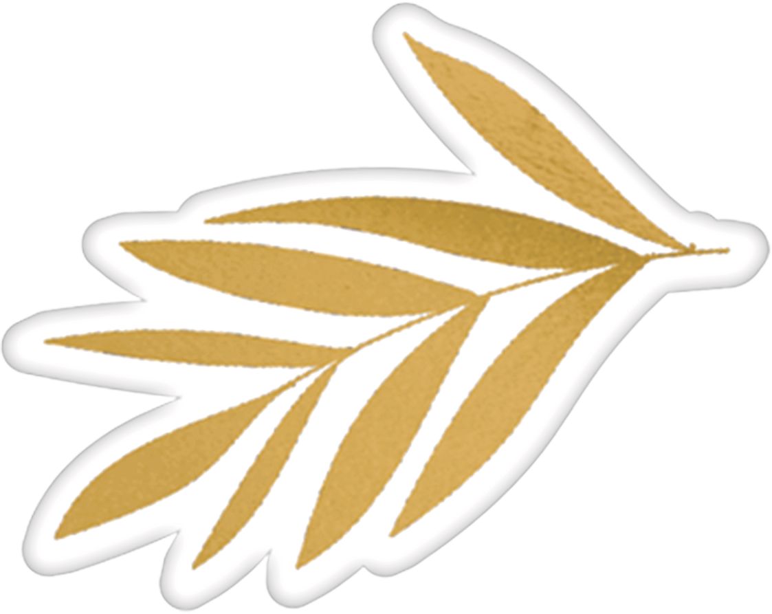 Boho Girl Birthday Party Cutout Decorations, Gold/Pink/Teal, 8-pc Front_Flat