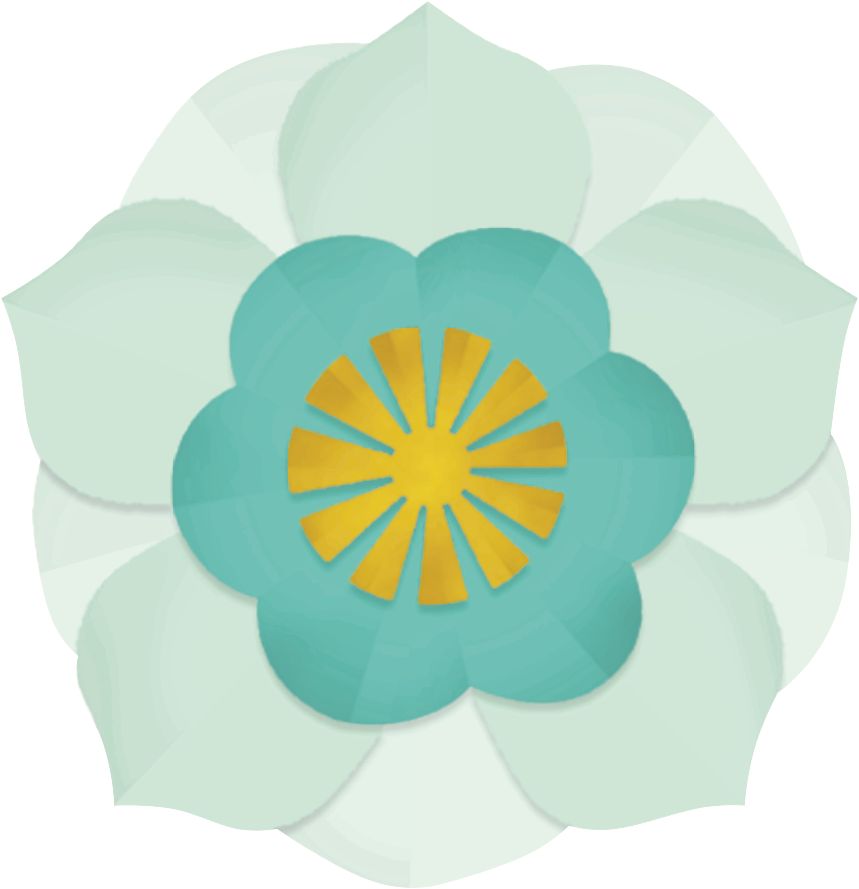 Boho Girl Birthday Party Cutout Decorations, Gold/Pink/Teal, 8-pc Front_Flat