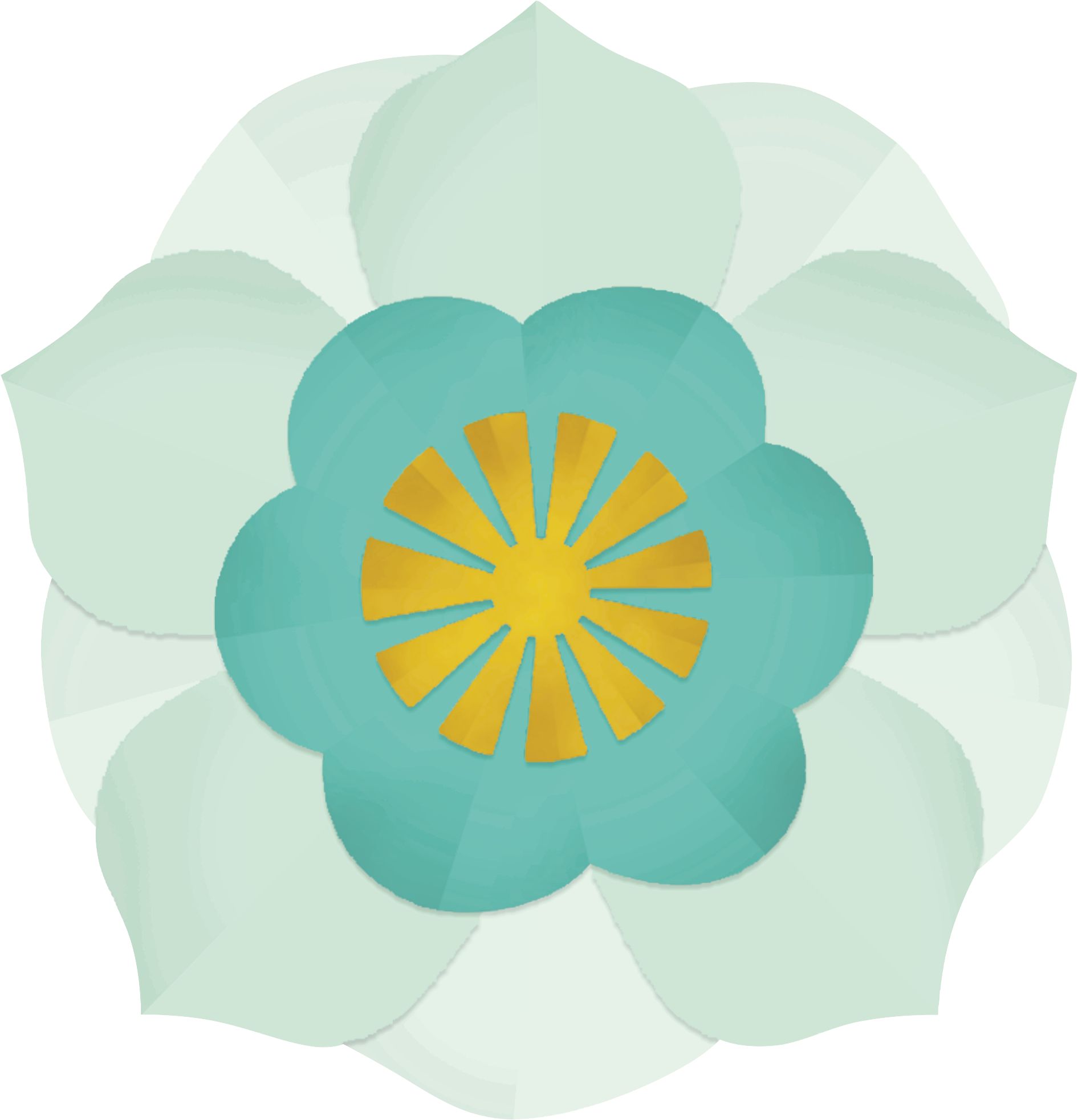 Boho Girl Birthday Party Cutout Decorations, Gold/Pink/Teal, 8-pc Front_Flat