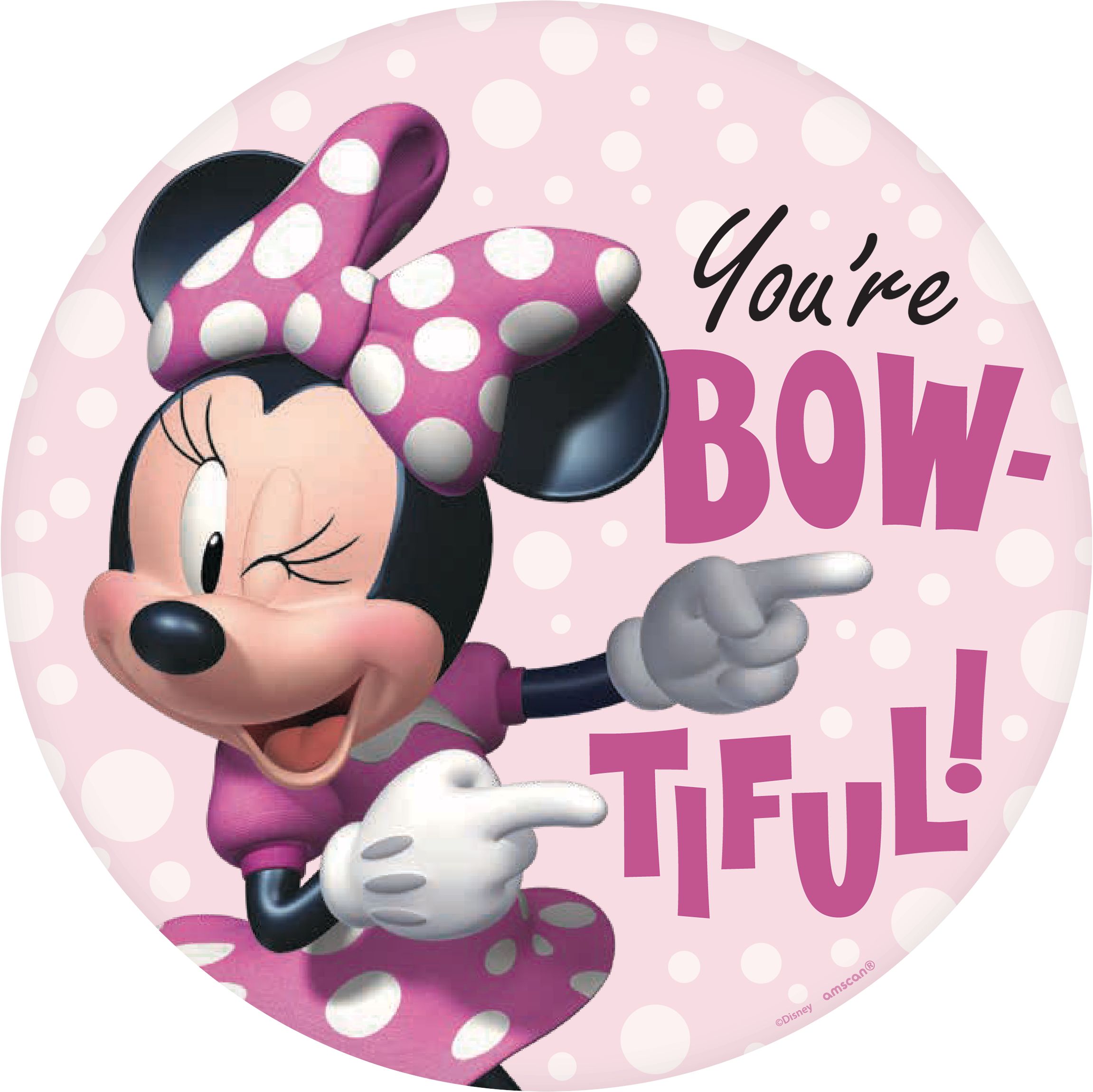 Minnie Mouse Forever Portrait Kit for Birthday Parties, 5-pc Front_Flat